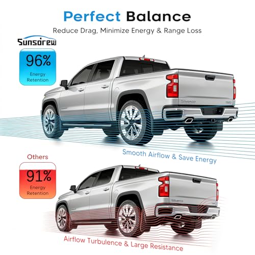Image of Sunsdrew Mud Flaps for 2019-2026 Chevrolet Silverado 1500 Accessories(Excludes ZR2, LT Trail Boss, Custom Trail Boss) - All Weather No-Drill Front&Rear 4PCS Silverado 1500 Mudguards Set with Hardware