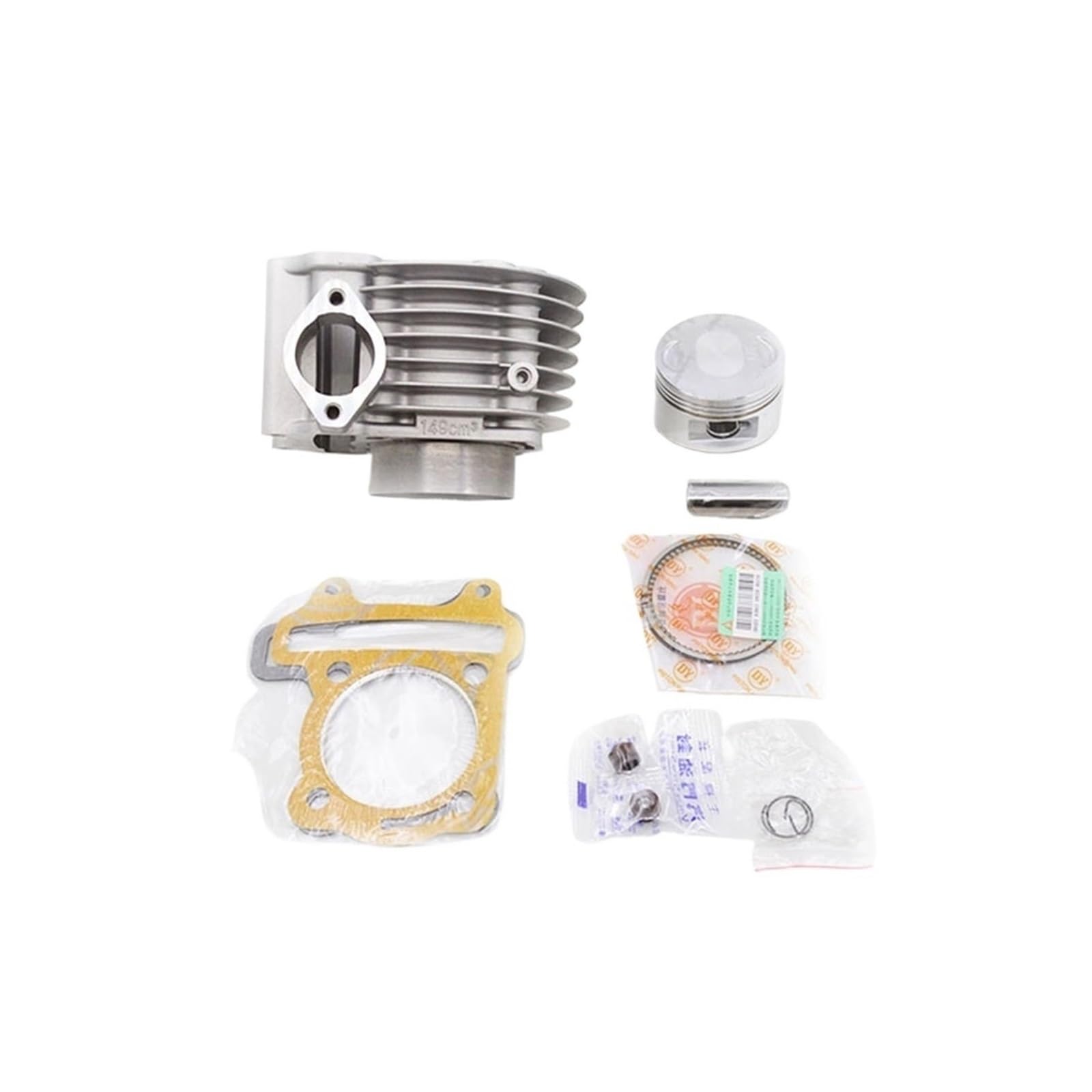 Kit cilindro de motocicleta 157QMJ corta humo del escape en RC150T-15 RC150T-11 57.4mm