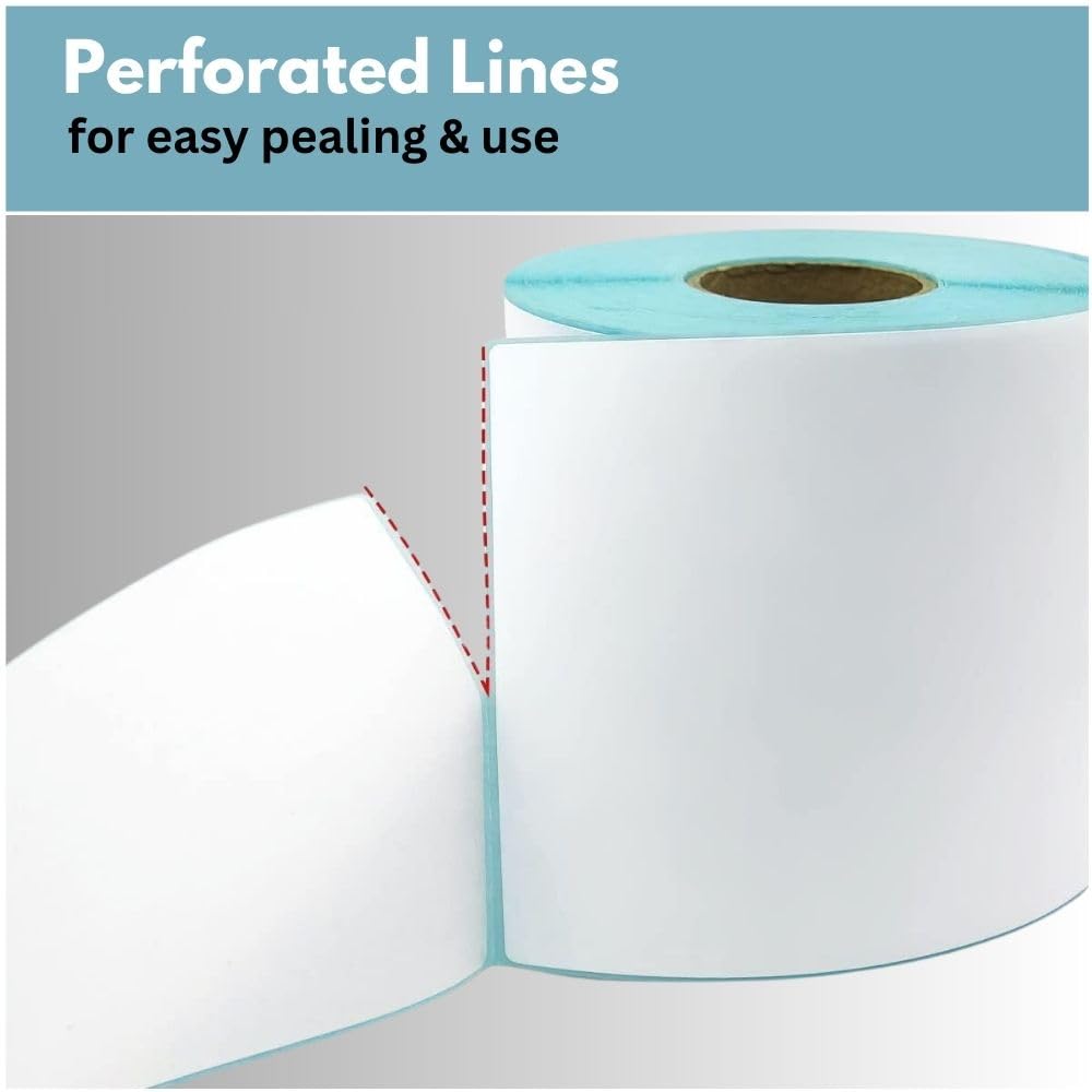 4x6 Direct Thermal Labels 500 Sheets Per Roll | 1 Roll Shipping