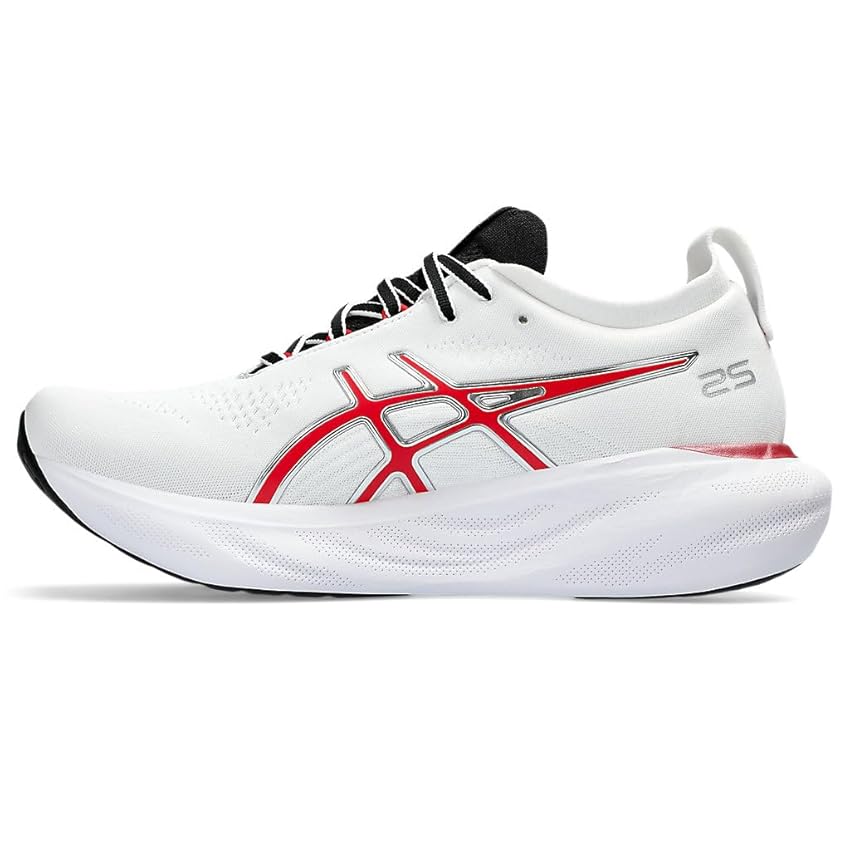 Immagine del prodotto ASICS Nimbus 25 Uomo Scarpe da Running Bianco Rosso