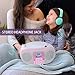 SingingWood Portable CD Player Boombox (Rose) - Macarons Series Bluetooth Speaker with FM Radio, USB, Aux-in & Headphone Jack | Compact Kids Stereo System for Home & Travel (AC or Battery Powered)