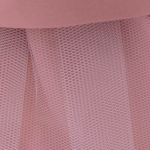 Toddler Girls Sparkly Tulle Party Dress with Flower Applique Ruffled Sleeves and Skirt for Birthday or Special3