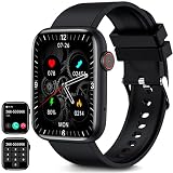 1.95'' Smart Watch for Iphone Compatible 123 Sport Modes Fitness Tracker Bluetooth Smartwatch for An
