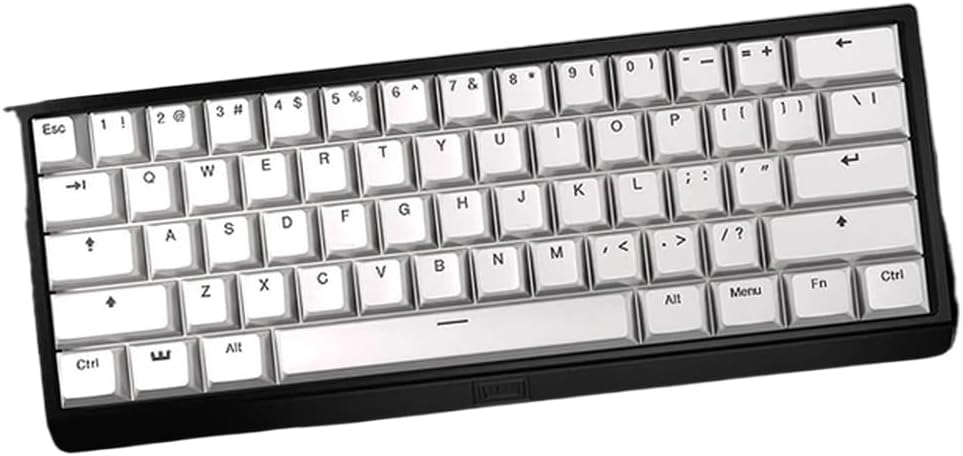 Wooting 60HE Custom Magnetic Mechanical Gaming Keyboard Wired Lightweight PBT Keycap Compatible With Electronic Sports And Laptop Gaming(Wooting60HE White)