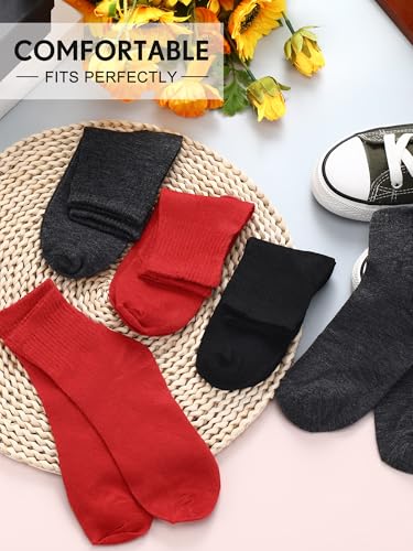 Image of Tarpop 100 Pairs Bulk Mens Socks Moisture Wicking Casual Sports Ankle Socks for Homeless Unisex Adult Men Women
