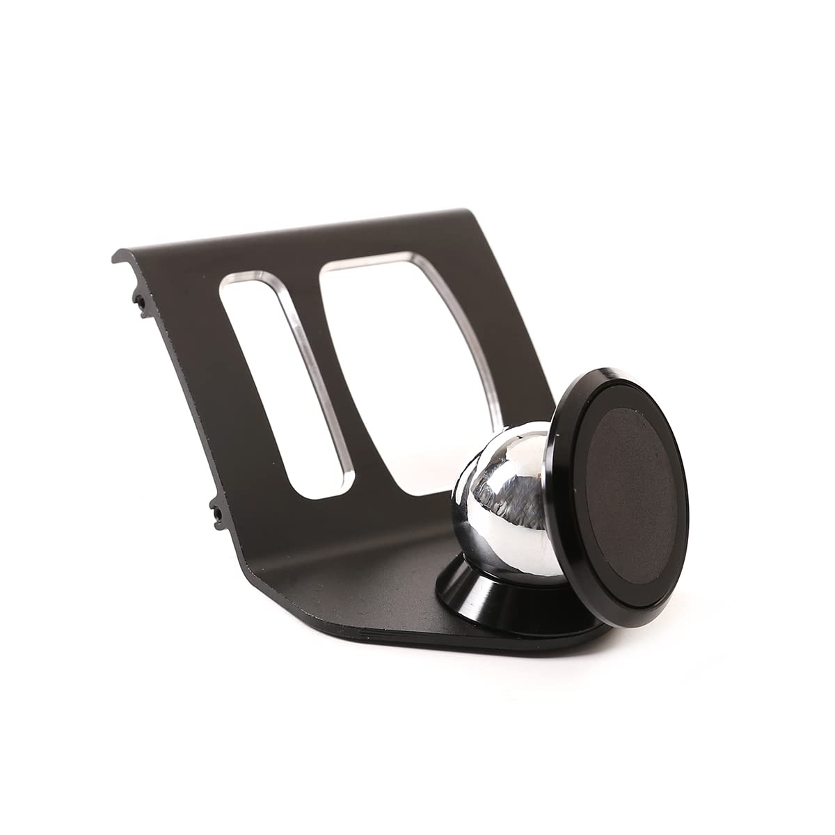 Garniture de support de téléphone portable en alliage d'aluminium pour série 5 6 F11 F10 F07 F13 5 GT 2010-2017 Noir