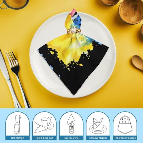 Servilletas de tela muy absorbentes y lavables para banquetes de hotel 8