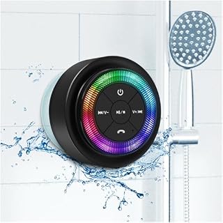 Xleader Pro Enceinte Bluetooth Douche Salle De Bain(Améliorée) IPX7 étanch - Les Beatles, Paul McCartney, John Lennon, RIngo Starr, George Harrison