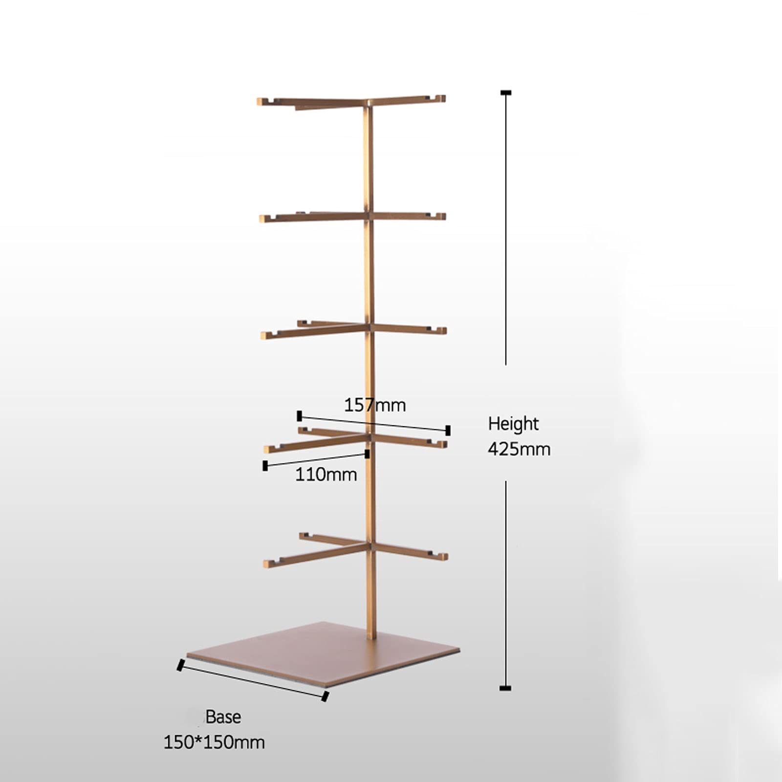 Stojak na okulary, 4/5 par, okulary przeciwsłoneczne, stojak, okulary stołowe, okulary okularowe, Spectacle Rack, stojak, stojak na okulary przeciwsłoneczne (rozmiar: duży)