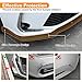 Fits 7th Nissan Altima 2019 2020 2021 2022 Front Bumper Lip Body Kit Spoiler 1 Set, Shiny Black