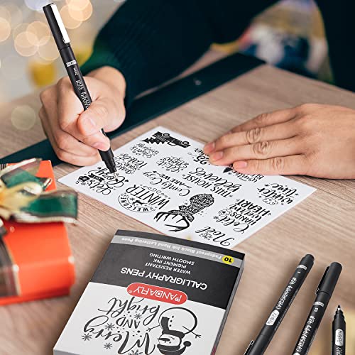 Pandafly P920-10 Calligraphy Pen, 10 Size Calligraphy Pens thumb #5