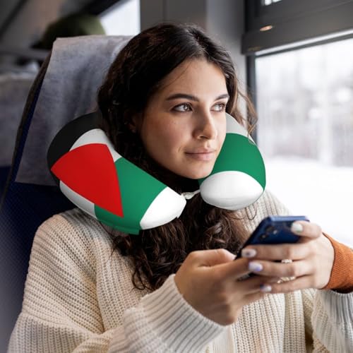 Almohada de viaje con funda de poliéster tamaño único miniatura 6