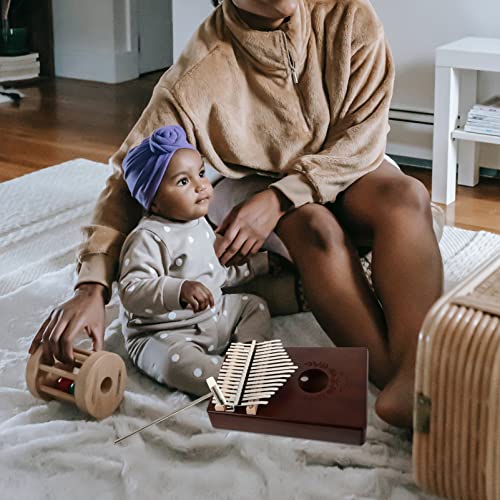 BIENKA 1 Set Kalimba Pouce Piano 17 Touches Portable Doigt Piano Débutant Kalimba Piano Cadeaux for Enfants et Adultes… - Les Beatles, Paul McCartney, John Lennon, RIngo Starr, George Harrison BIENKA 1 Set Kalimba Pouce Piano 17 Touches Portable Doigt Piano Débutant Kalimba Piano Cadeaux for Enfants et Adultes… – Image 3