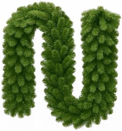 Festão Aramado Natal Grosso 2,70 Metros Com 300 Galhos Cheios Fle...