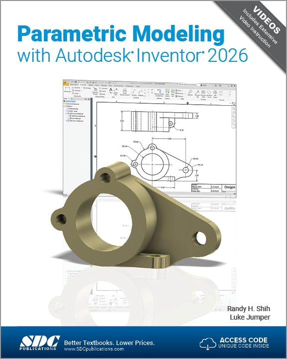 Parametric Modeling with Autodesk Inventor 2026  Amazonで販売中