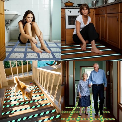 Image of Anti Slip Tape 2 Inch Wide, Waterproof Grip Adhesive Heavy Duty High Traction Friction for Indoor /Outdoor Steps (17 Ft /Brown).