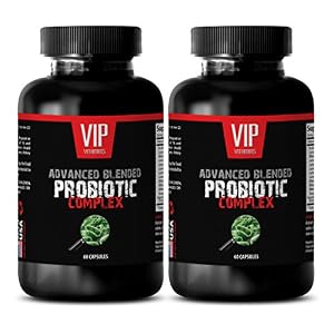 Probiotic Capsules for Women – Advanced Blended PROBIOTIC Complex – Digestive aid – 2 Bottles 120 Capsules