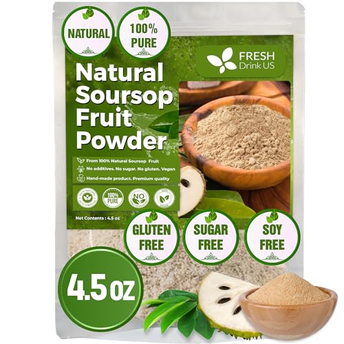 Image of Premium Soursop Graviola Fruits Tea Bags, Pure, 100% Made Of Soursop Fruit, Guanabana Tea, Fruit Herbal Tea, No Sugar, No Caffeine, No Gluten, Vegan