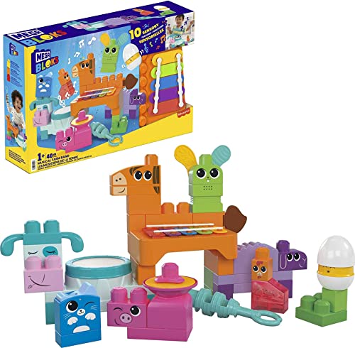 Mega Bloks Peek A Blocks Musical Farm