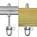 SELEWARE Set of 2 Heavy Duty Swing Hanger 1800LB Capacity, M10 x 9.3