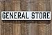General Store Carved Sign - (Available in 3 Sizes) Carved in a Solid Wood Board | Rustic Distressed | Farmhouse Style | Statement Piece | Handmade in NC