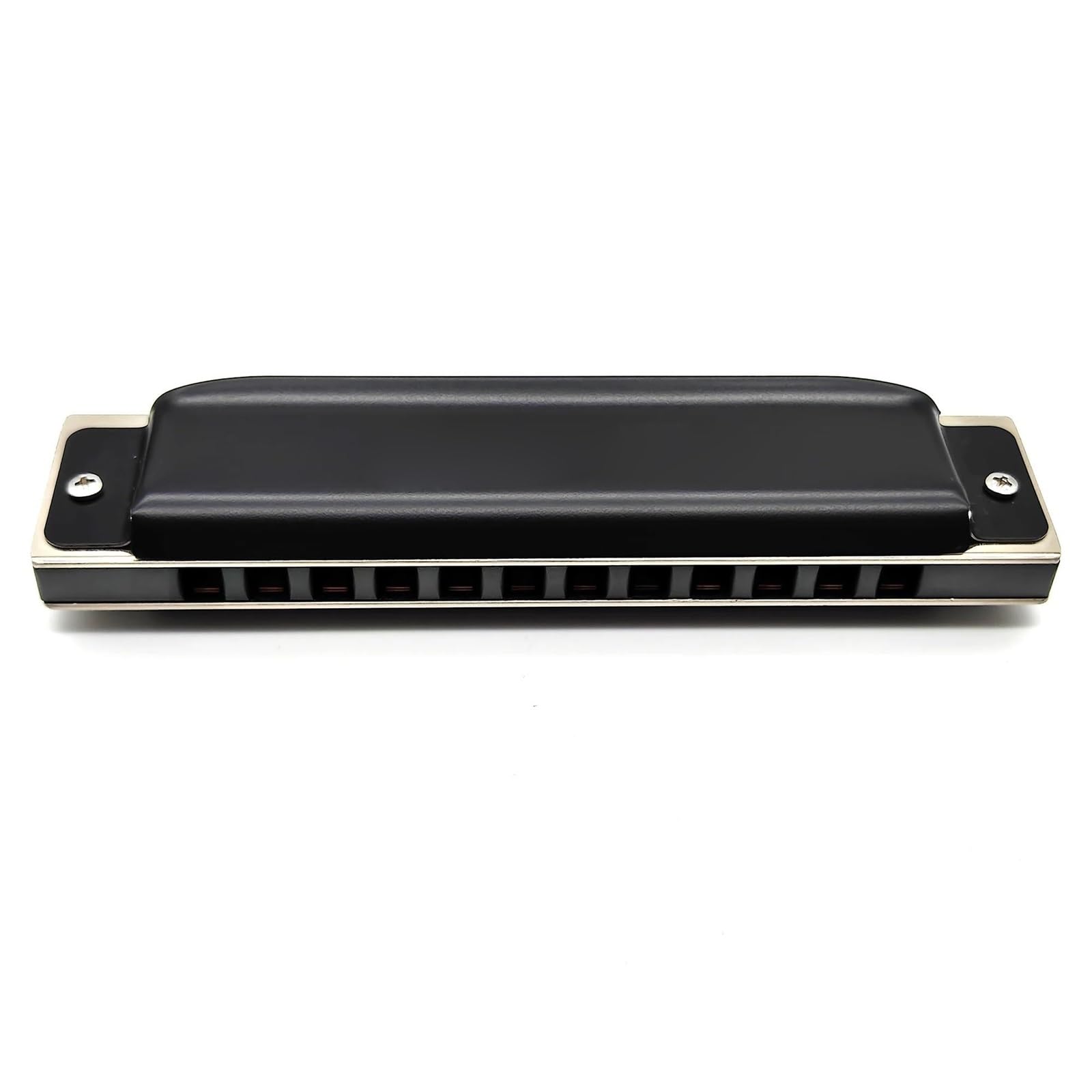 Blues 12 Fori Armonica Diatonica Professionale Chiave C Pettine In Alluminio Per Tutti(Type1)