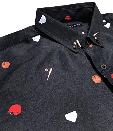 Image of Molokai Surf Button Down Slim Fit Hawaiian Short Sleeve Shirts