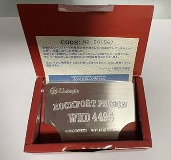 メタルカード　非売品　カプコン　バイオハザード　コードベロニカ　アンブレラ社 メタルカード 非売品 カプコン バイオハザード コードベロニカ