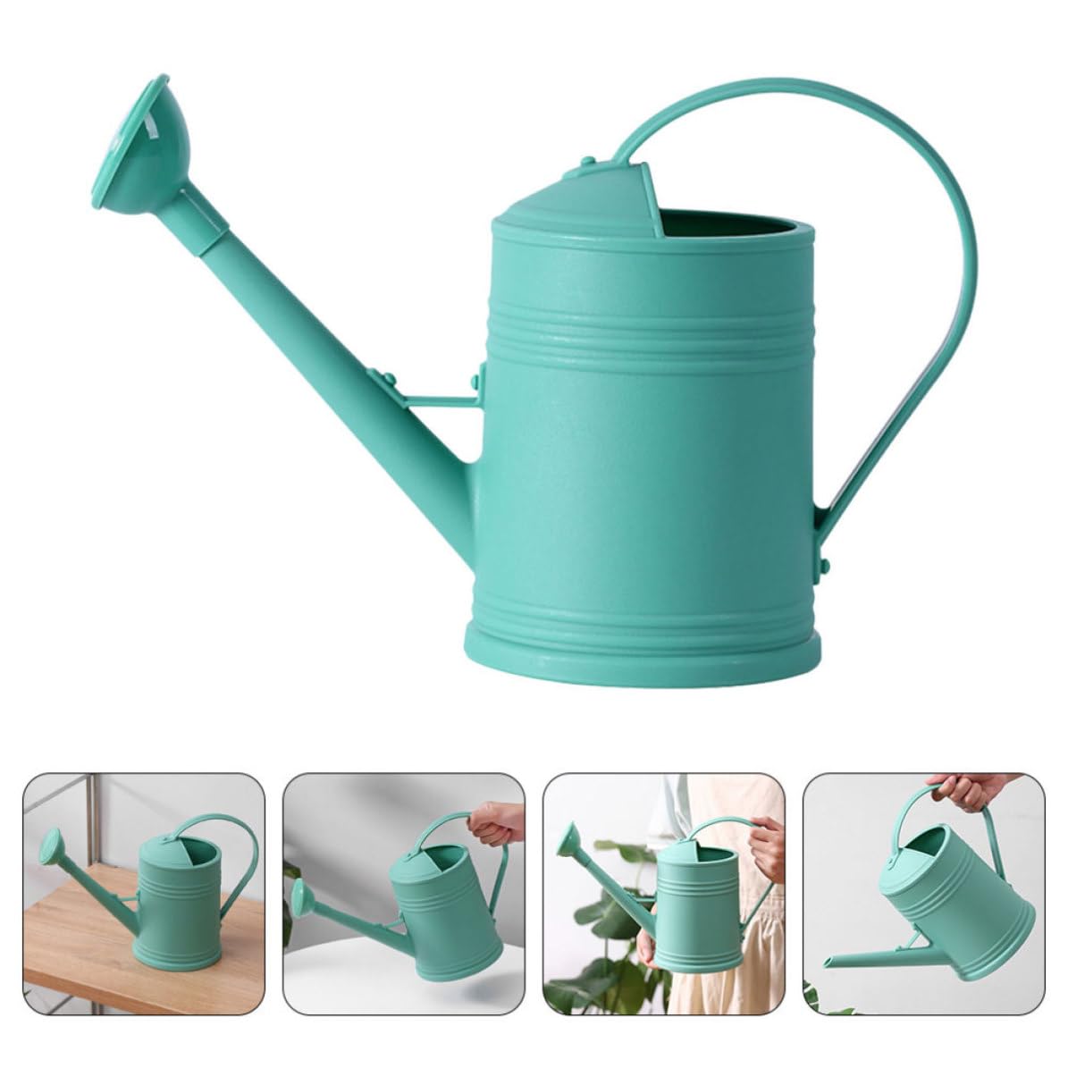 Regadera de Interior para Jardín Capacidad 2l, Resistente al Desgaste y Cómoda para Regar Plantas y Flores en Macetas