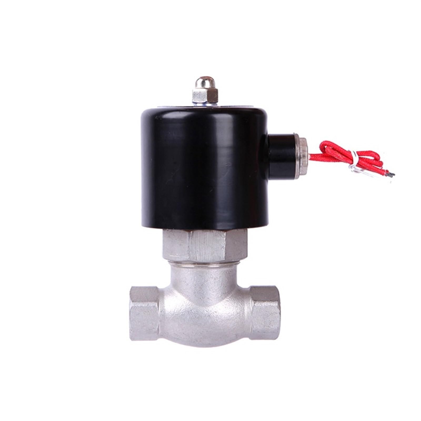 QEFHSVVZE 304 Stainless Steel High Temperature Brass Steam Solenoid Valve 24v 1/2 Normally Closed 220v 110v(Bsp-380vac)