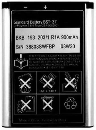 LOPURS Bst-37 Battery for Sony Ericsson K750, D750i