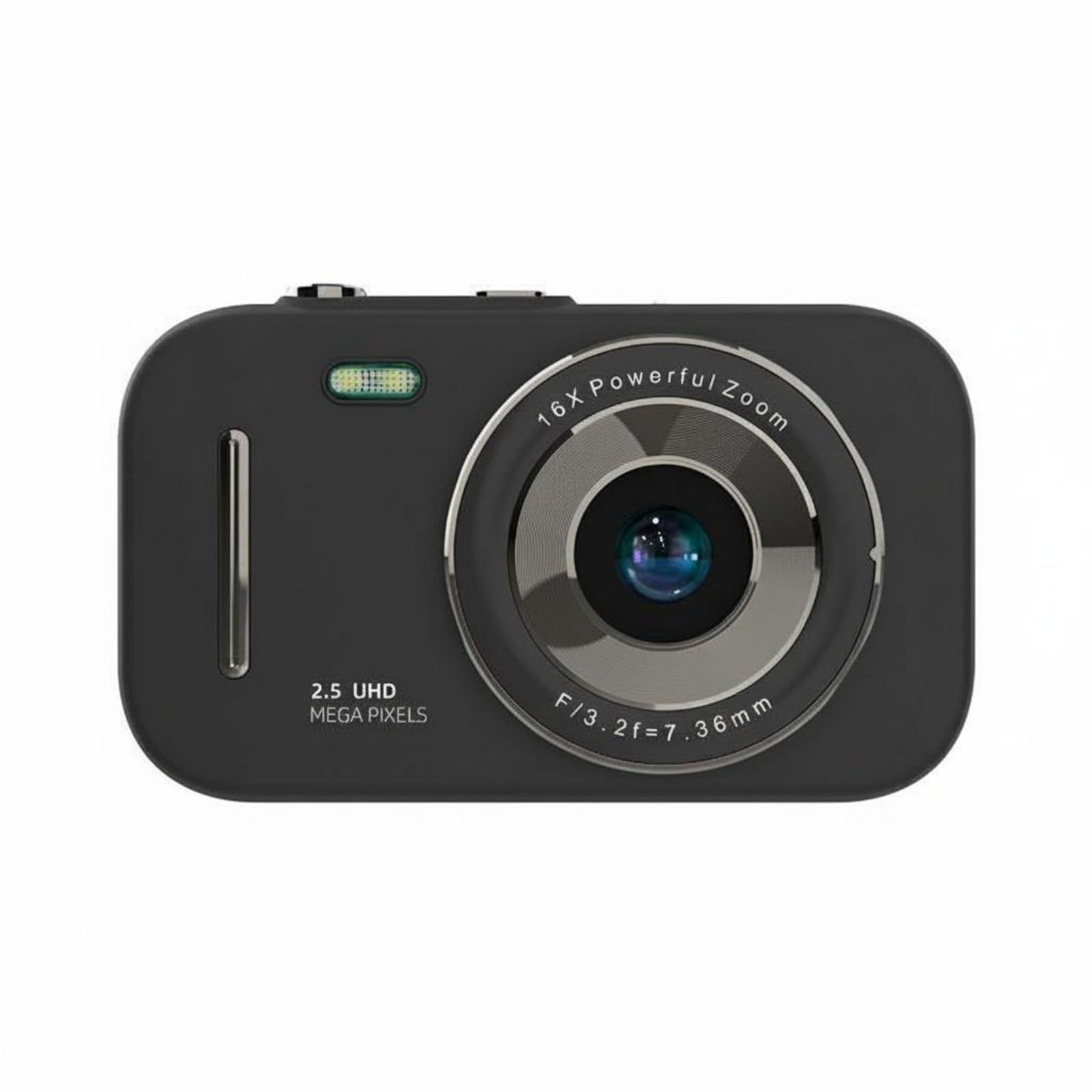 CMOS Digital Camera Easy to Use Student Starter Camera High Definition Image Quality Portable Electronics for Students, Beginners, Selfies, Travel, Black-image-20