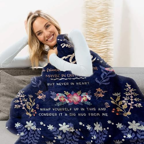 Beste Freundin Geschenke, Flauschig Decke Geschenke für Freundin, Geschenke für Freundin Decke,Geschenk für Beste Freundin,Freundin Geschenk,Flauschig Flanell Decke für Beste Freundin130x150cm