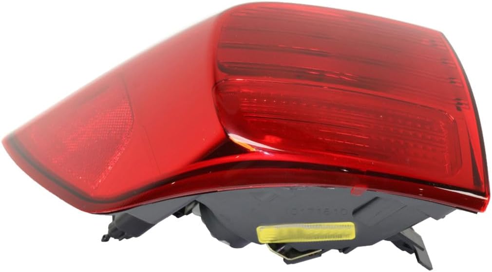 KarParts360 For Kia Sedona 2015 2016 Tail Light Assembly Driver and Passenger Side | Pair | Outer | Bulb Type | CAPA Certified | Replacement For KI2804117, KI2805117 | 92401A9020, 92402A9020
