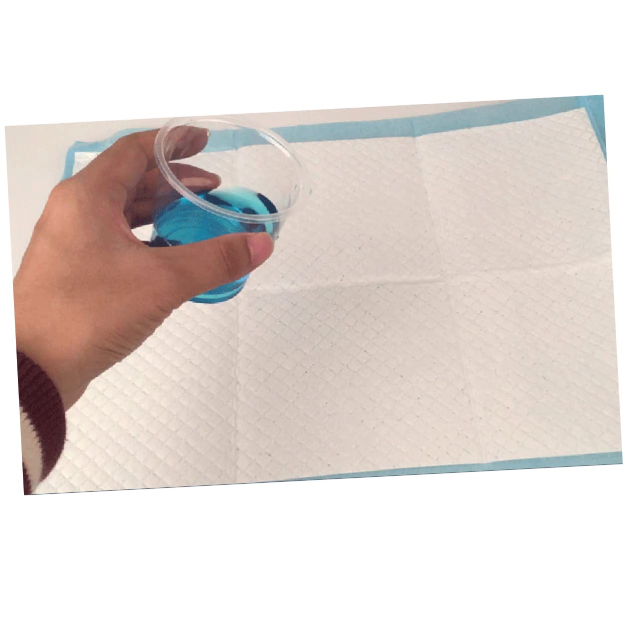 Tappetino Assorbente Spesso per Addestramento Cani e Cuccioli 33x45 Cm 100 Unitá Confezione