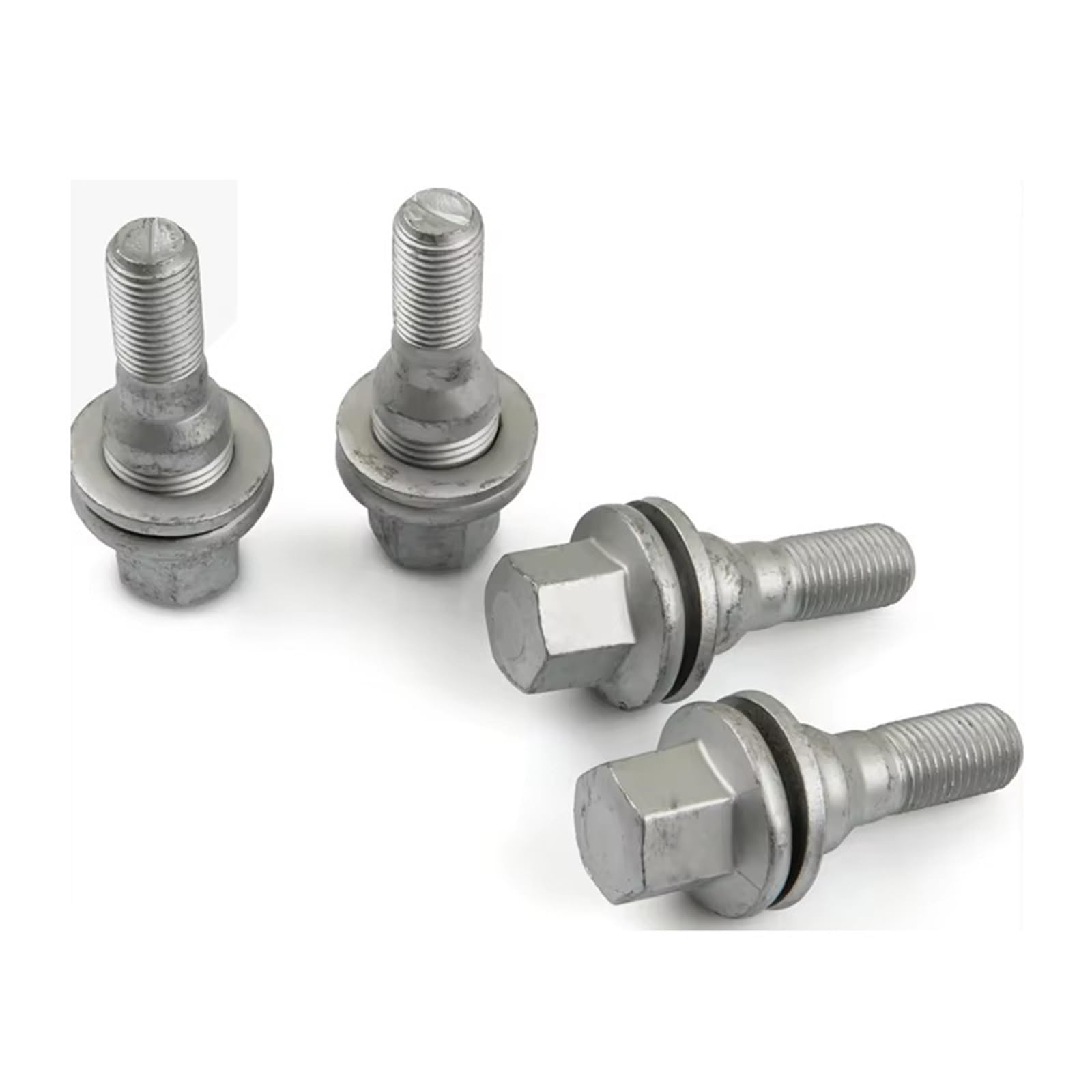 Vis de Roue Compatible avec Citroën pour C4 pour C5 Goujons De Roue De Voiture 4 Pièces Jeu De Boulons De Moyeu Et Écrou De Roue Goujon Hexagonal Écrou De Roue De Pneu