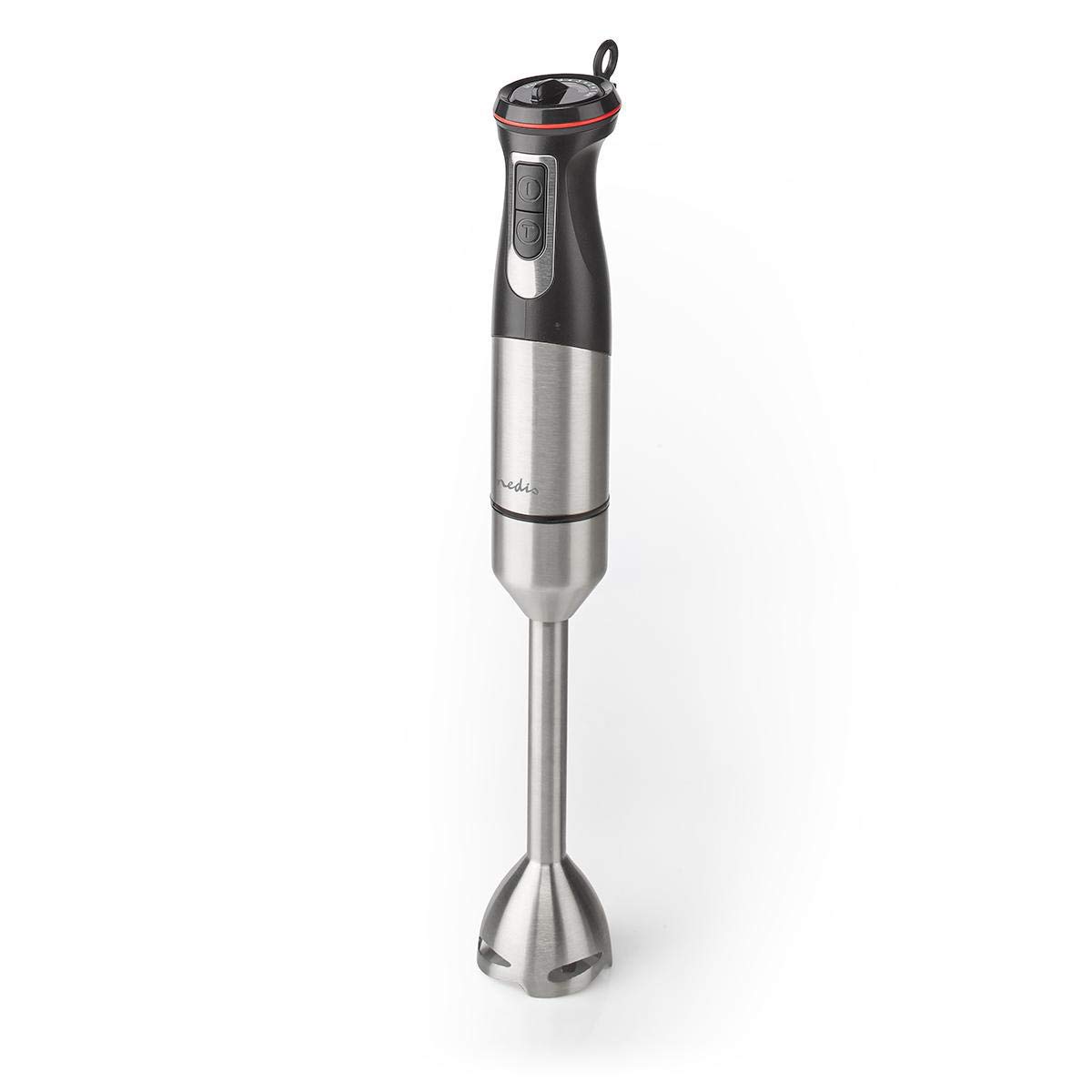 FRULLATORE AD IMMERSIONE BRAUN Multiquick 5 MQ50202M, 1000W, 21 velocità, con bicchiere graduato da 0,6l e tritatutto da 350 ml