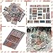 Produktbild BLOUR 22pcs / Pack DIY Scrapbooking Planer Foto Tagebuch Album Aufkleber Vintage Tickets Old Peper Bill dekorative Aufkleber Spielzeug