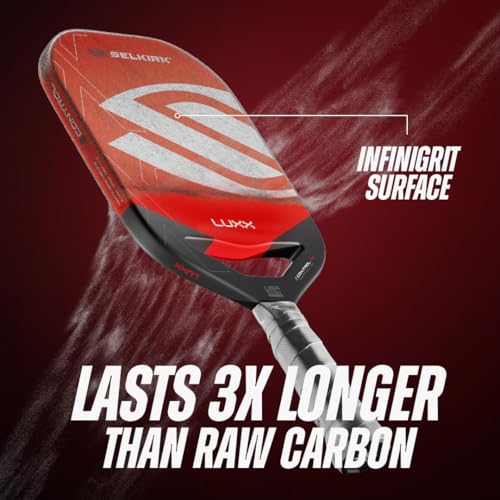 Image of Selkirk Sport LUXX Control Pickleball Paddle | Carbon Fiber InfiniGrit | A pickleball racket with an Octagonal Grip and 2,000-RPM spin surface, built for intermediate to advanced players