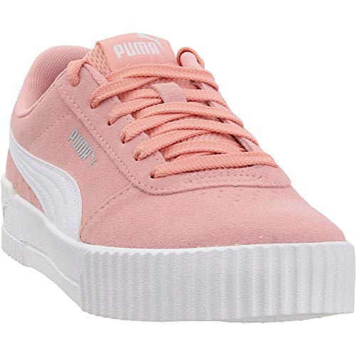 Image of Puma Carina 2.0 Synthetic Leather Lace Up Women's Sneakers
