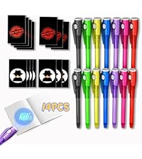 Amazon.com: JIMMIDDA Invisible Ink Pen Spy Game for Kids