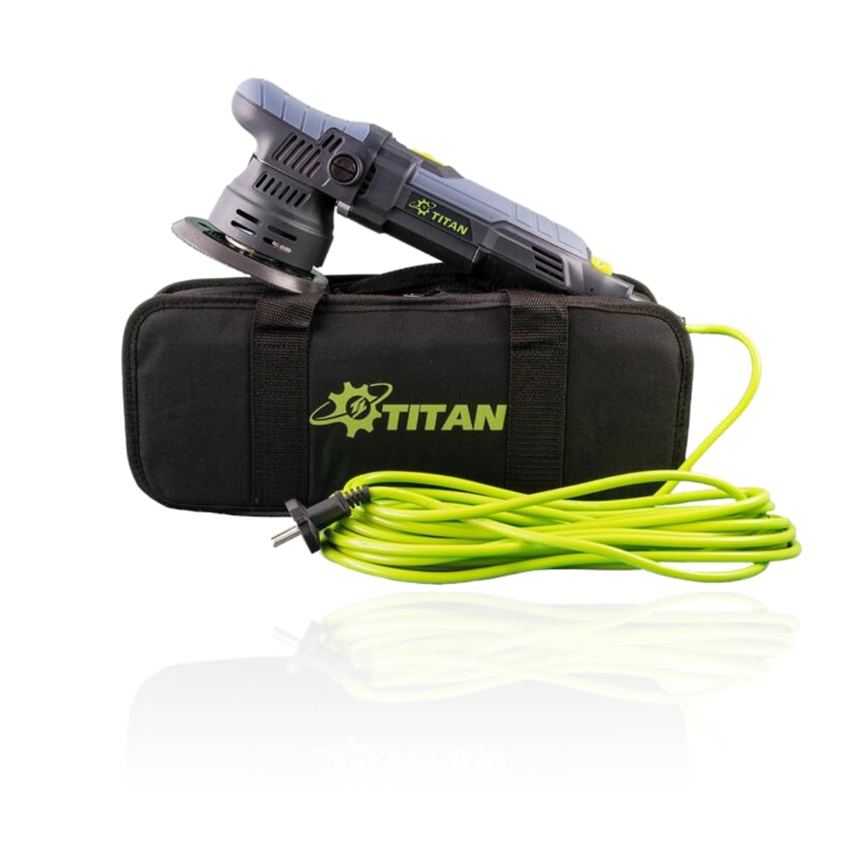 Titan - Lucidatrice eccentrica, 9 mm, TDA 09, 125 mm + Piatto 150 mm