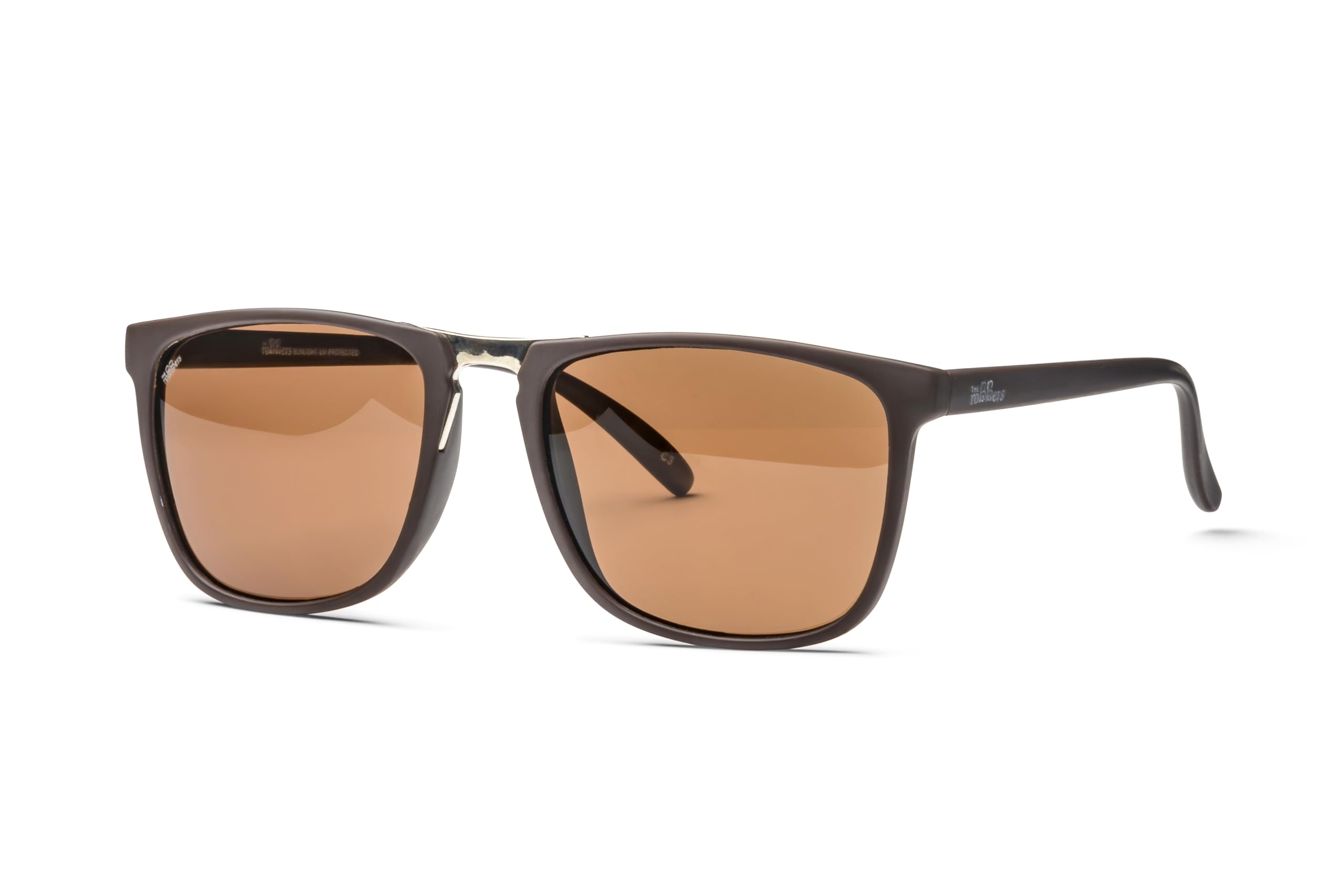 THE ROBBERS Square Unisex Sunglasses|Polarized & 100% UV ProtectionTCP1015