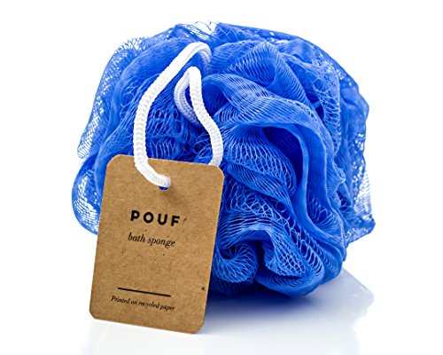 6-Pack Eco-Friendly Loofah / Loofa / Mesh Bath And Shower Sponge - Loufa / Luffa / Lufa / Poof / Pouf - Loofahs / Loofas For Men And Women - Bulk Body Puffs - By Impresa #TOP1