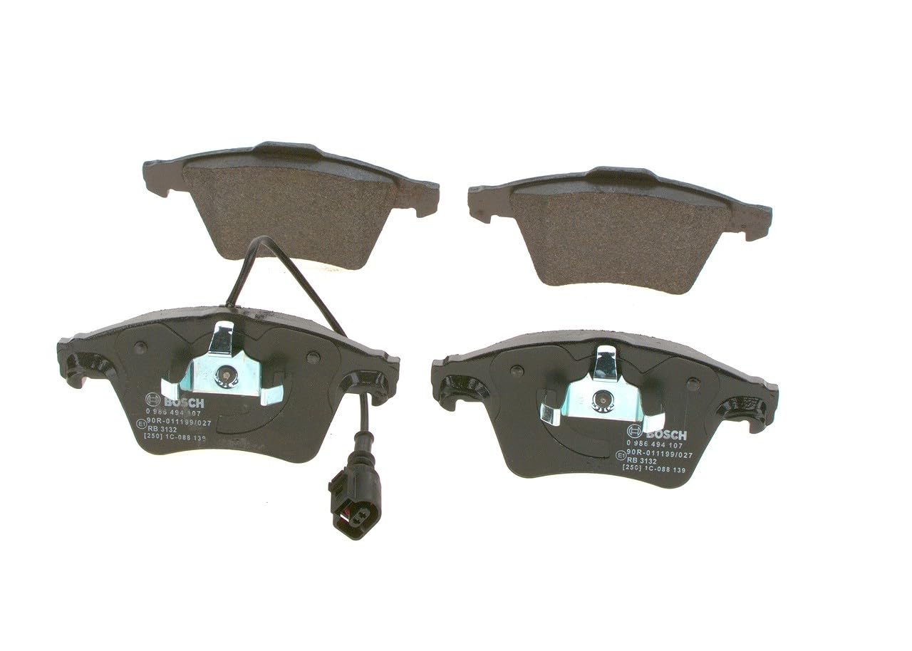 Bosch BP1017 - Plaquettes de Frein Avant pour Voiture - Jeu de 4