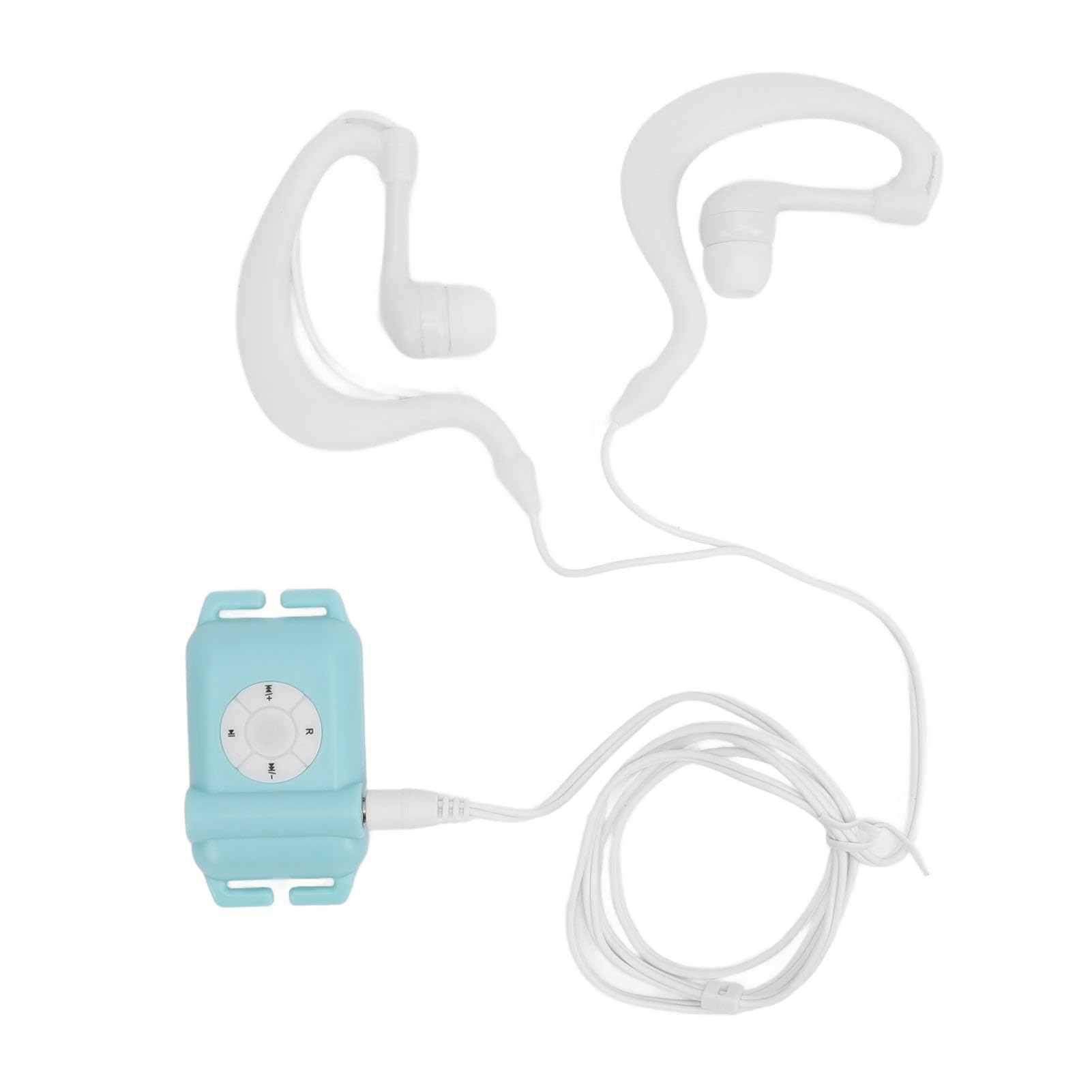 Wakects Lettore MP3 Subacqueo, qualità del Suono Senza Perdita Lettore MP3 Impermeabile ABS Multifunzionale IPX8 per il Surf (8GB)