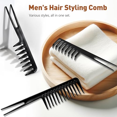 Set de 3 peines anchos para peinar hombre y mujer miniatura 2