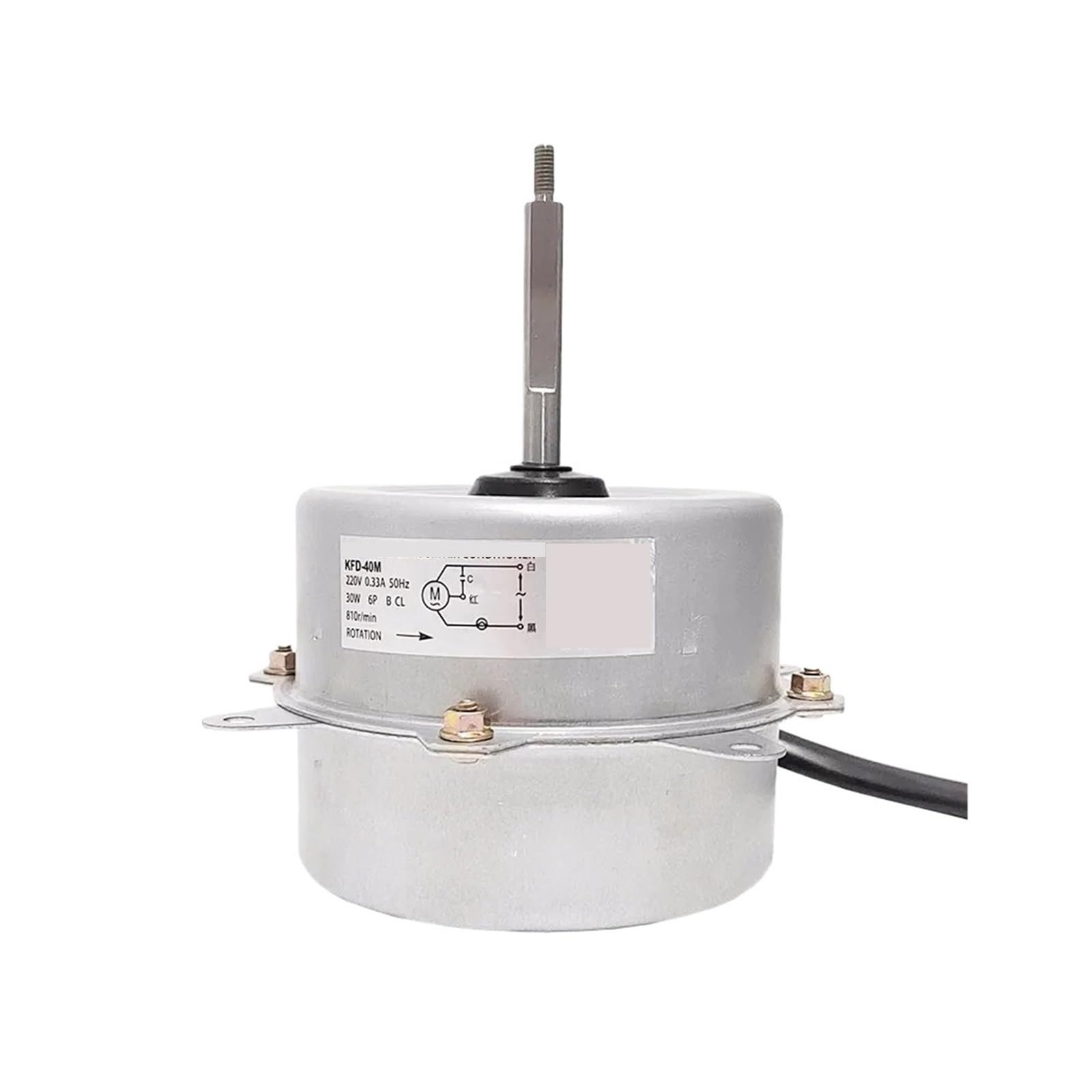 Dyift96xcp One Color Air Conditioner Motor, Air Conditioning External Motor Fan Kfd-40M Special 0010404261 Three Wire
