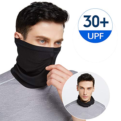 Venswell Summer Neck Gaiter Face Cover Mask, Sun UV Face Scarf Cool Bandana
