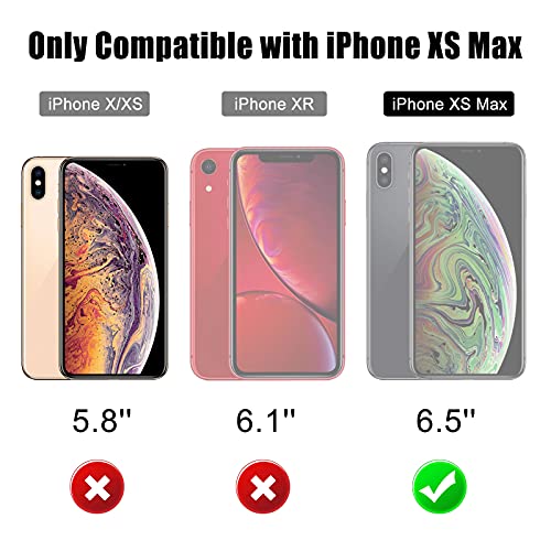 Beasyjoy Iphone Xs Max Waterproof Case Metal Heavy Duty Built-In Screen Full Body Protective Shockproof Tough Rugged Hybrid Military Grade Defender Outdoor (Camo) #TOP1